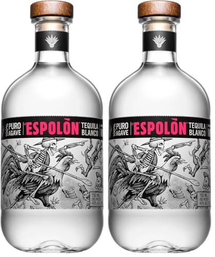 ESPOLON Blanco Tequila 70 cl (Lot de 2)