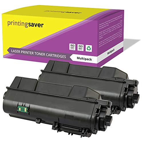 Oszczędność druku 2 x czarne tonery kompatybilne z drukarkami KYOCERA ECOSYS P2040dn, P2040dw
