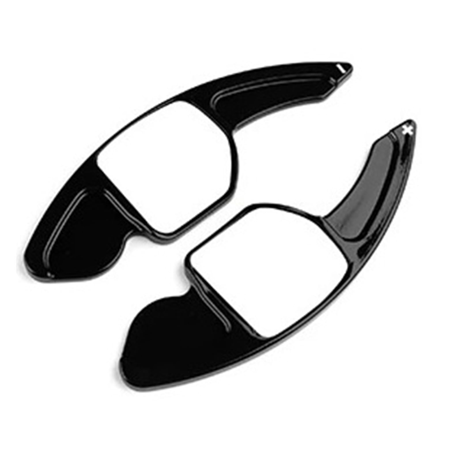 Zhangzhengyao Black Car Steering Wheel Shifter Paddle For Seat For Leon For St For 5F For Fr For Cupra For Ateca For Ibiza 6P Arona For Tarraco Car Steering Wheel Shifter Sticker(Black)