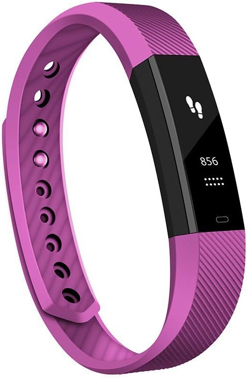 Antimi Fitness, Fitness and Wellness Activity Tracker Smart Bracelet Smart Wrist Watch U Watch Phone Mate For Android Smartphone Iphone, Pedometer, Push Message and Caller ID Alert