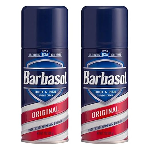 Barbasol Shave Cream 7 Ounce (Original, Pack of 2)