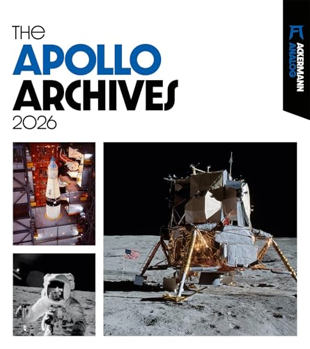 The Apollo Archives Kalender 2026 | Informativer Raumfahrt-Kalender im großen Hochformat (48x54 cm) | Analogfotografie der NASA
