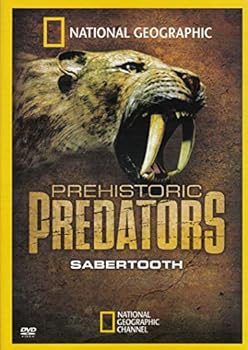 DVD Prehistoric Predators Sabertooth National Geographic 2008 Book