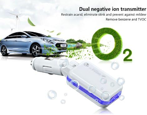 3 Million Negative Ioncar Air Purifier( Double Core) Car Air Purifier Sold By Coup De Foudre Team.