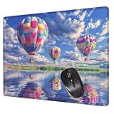 【Compatible avec tous les types de souris】 Ce tapis de souris gamer de 290x240x3mm est compatible avec tous les types de souris. Son épaisseur de 3 mm offre un toucher doux. Léger et portable, idéal pour le bureau, la maison, les voyages d'affaires et les déplacements. C'est le cadeau parfait pour hommes, femmes, amis, famille et bien d'autres.