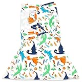 SleepingBaby Zippy Swaddle - Baby Swaddle Blanket with Convenient Bottom Zipper - Boy Dino - Small/Medium