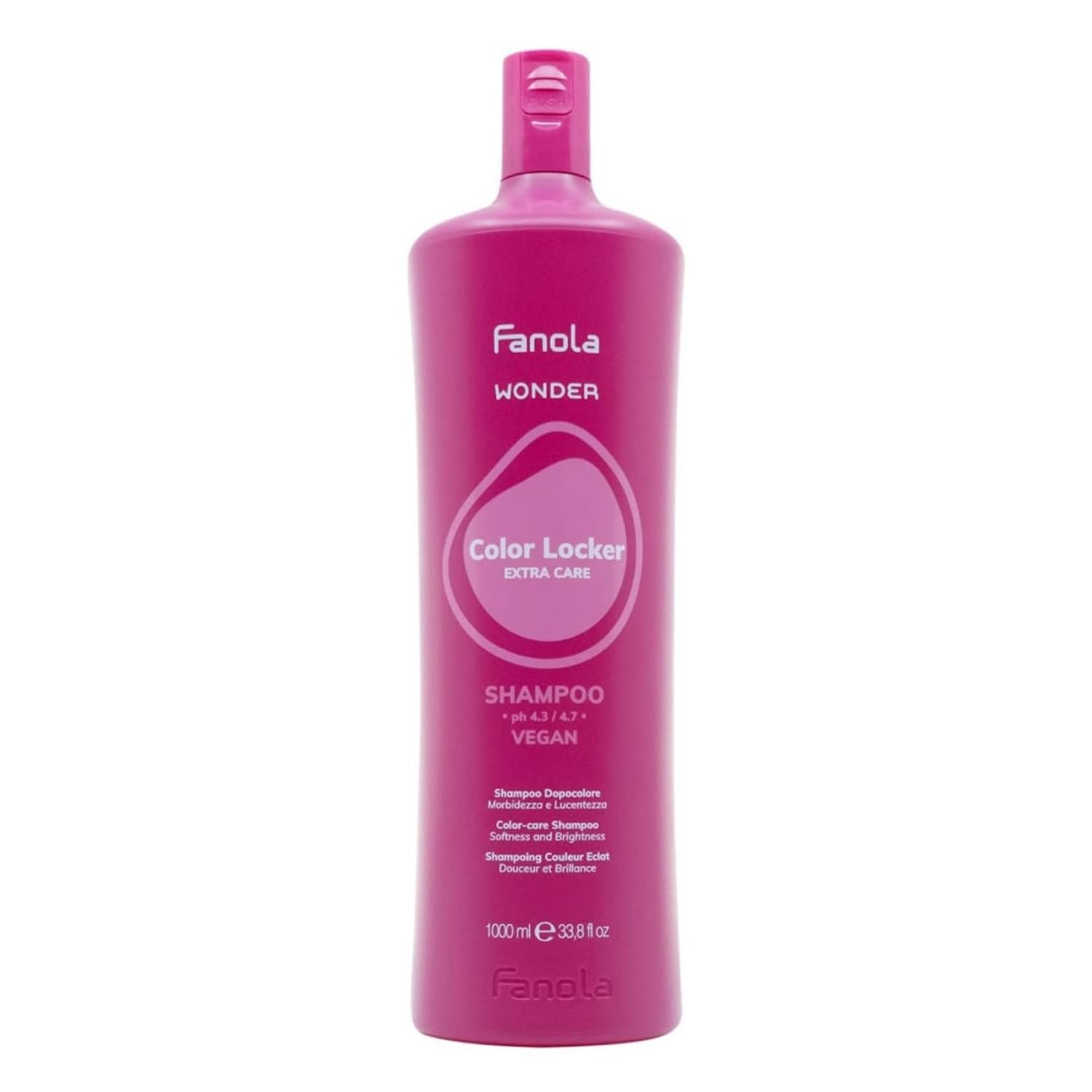 FANOLA WONDER COLOR LOCKER AFTER COLOR SHAMPOO SOFTNESS AND BRIGHTNESS 1000 ML Hair product