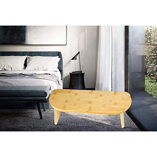CIRONI Banc de méditation Pliable, Chaise Portable à Genoux – Tabouret de Yoga en Bambou avec Sac de Voyage pour cérémonie du thé, Seiza, Yoga, prière et Position Assise Plus Saine, méditation Prof – Image 4