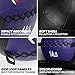 Titan Fitness 14 LB Soft Leather Medicine Wall Ball, Purple Color-Coded Weighted Wall Ball, Full Body Dynamic Exercise Med Ball, Core Fitness, Strength Training, Exercise Conditioning