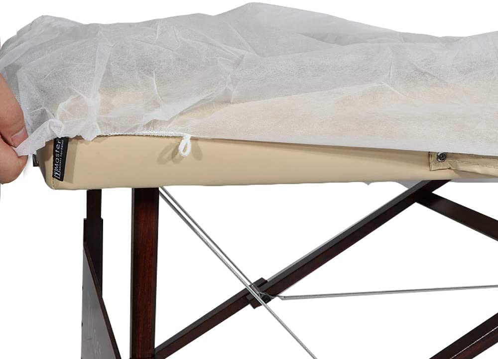 Master Masaje desechable Sábana bajera ajustable (10 unidades)