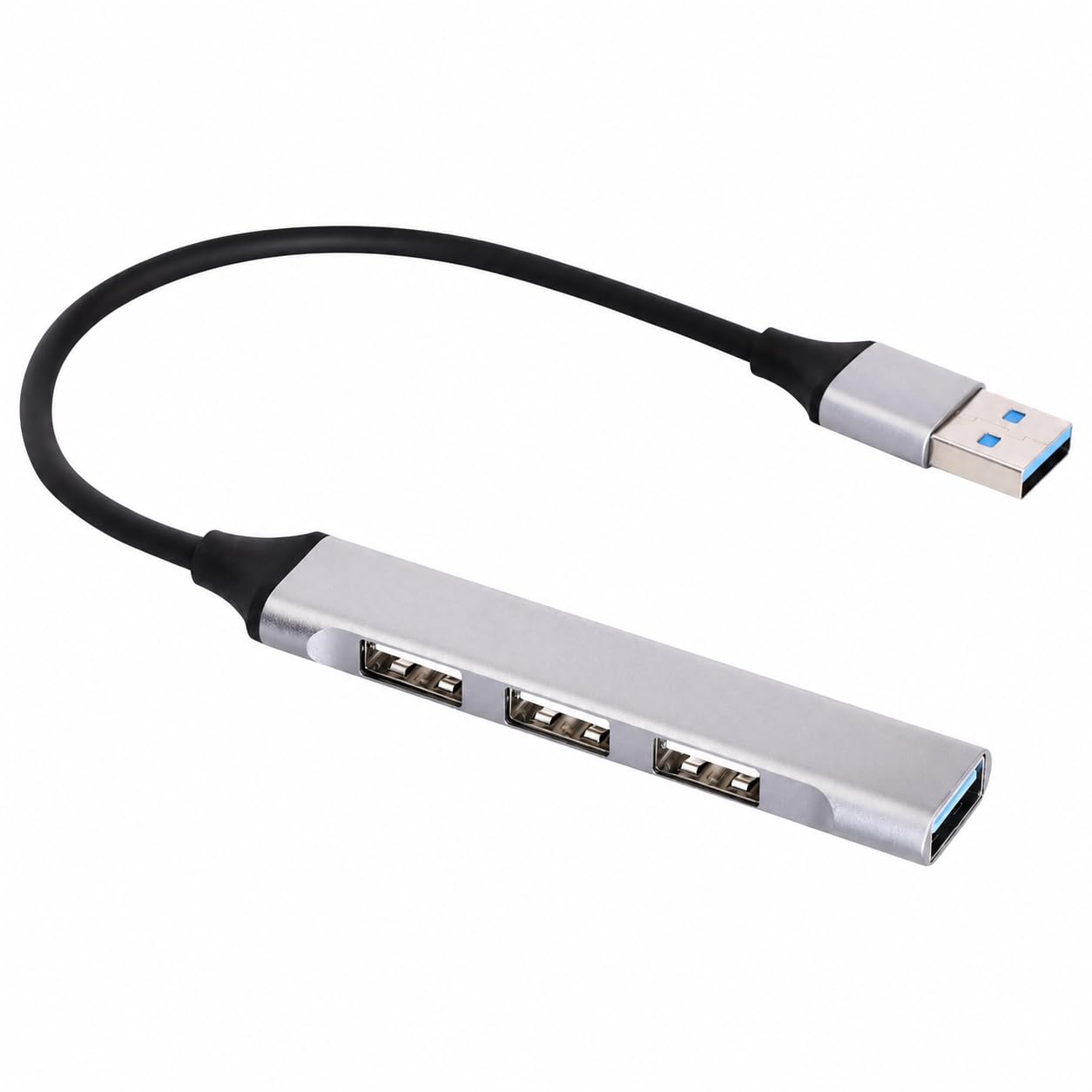 200HB USB 3.0 4 Port hub with Hi Speed Data Transfer, Aluminum + ABS Body, 15cm Cable, Design Sleek and Plug Play Usage-image-46