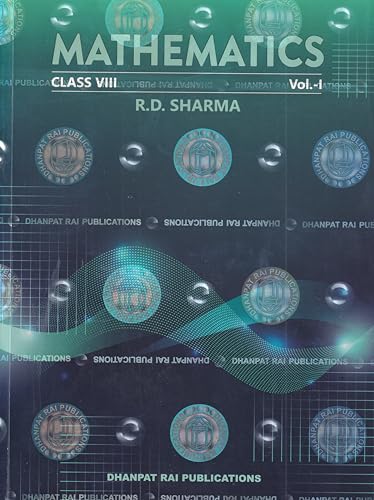 Image of R D Sharma Class 8 Mathematics 2026 Edition | R D Sharma Class 8 Maths 2026-27 CBSE Examinations