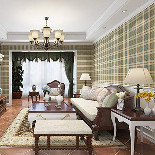 Papel tapiz LQF, Moderno y Simple Papel de Pared Puro Papel de la Sala Dormitorio TV Telón de Fondo Celosía Papel tapiz-10.14 (Color : 2)