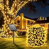 Guirnaldas Luces Exterior Solar,22M 200 LED Luces Solares Exterior,8 Modos