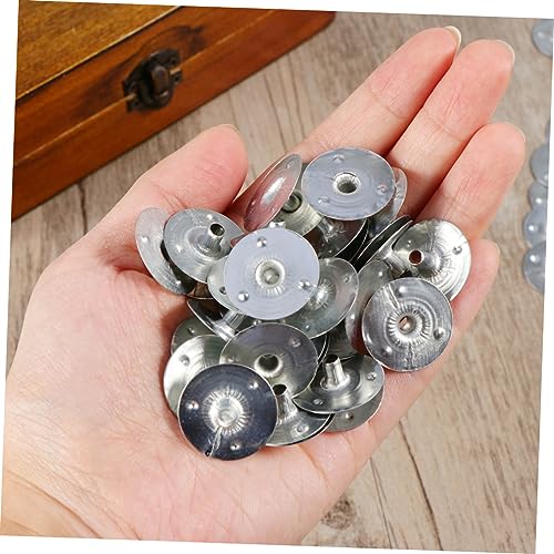 Soportes metálicos para mechas de vela 200 pcs miniatura 6