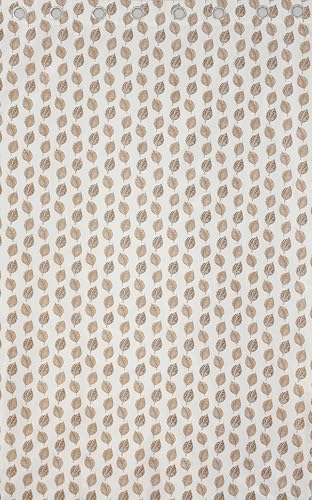 Image of Room Darkening Home Decor Curtains for Living Room, Bedroom Doors and Windows Panel, Parda, Eyelets Hanging, Brown, 4 x 9 Feet, Pack of 2