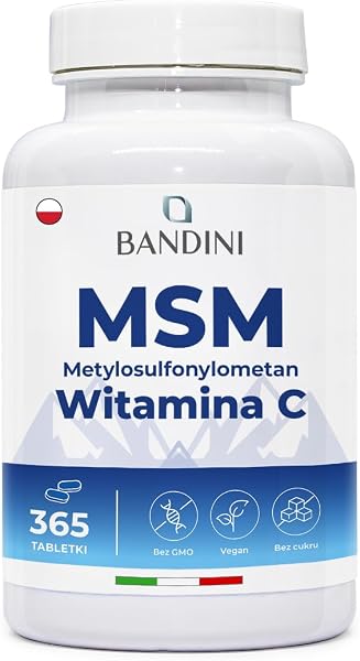 Bandini MSM 2000 mg 365 tabletek