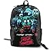 Produktbild N / A Five Nights at Freddy's Paket Klassischer Rucksack Schultasche Schwarze Tasche Arbeitsreise Zur Polyester Unisex Schule