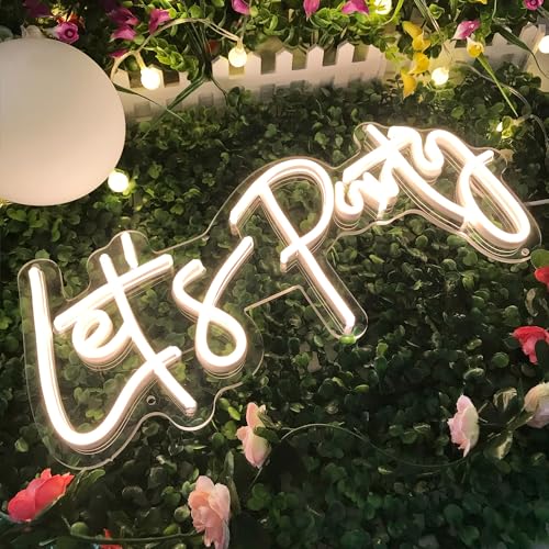 DIVATLA Neon Sign - Let's Party, 17