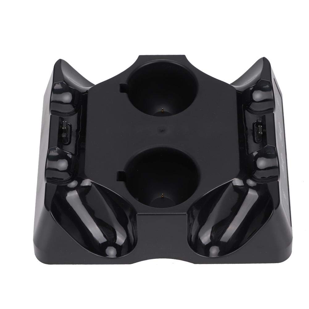Fdit Station d'accueil de Chargement de Manette de Jeu 4 en 1 pour manettes Manettes PS VR, Chargeur à Quatre Ports suffisant pour Jouer à la Maison, DC 5V 500-1000mA avec