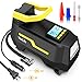 Produktbild VacLife Elektrische Luftpumpe für Auto 12V und Zuhause 230V, Tragbare Kompressor Klein für Autoreifen, Fahrräder, Motorrad Luftkompressor mit LED-Licht & Langen Netzkabeln, Automatischer Stopp