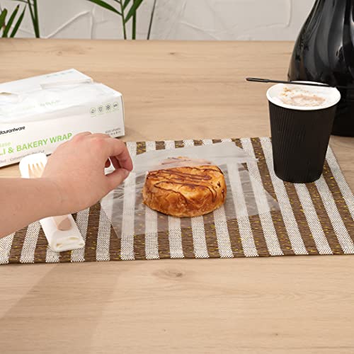 Restaurantware RWP0739C-1000 Rw Base 10.75 X 8 Inch Plastic Deli Sheets 1000 Interfolded Butcher Plastic Wraps thumb #4