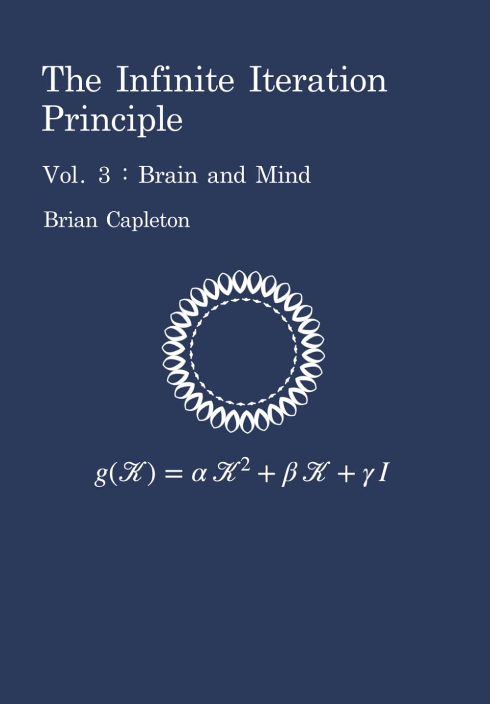 The Infinite Iteration Principle: Vol. 3 : Brain and Mind