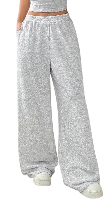 Image of dockstreet Straight Wide fit Long Length Open Bottom Jogger for Women /Trending Multi Pocket Style, Relaxed Casual Pants for Women