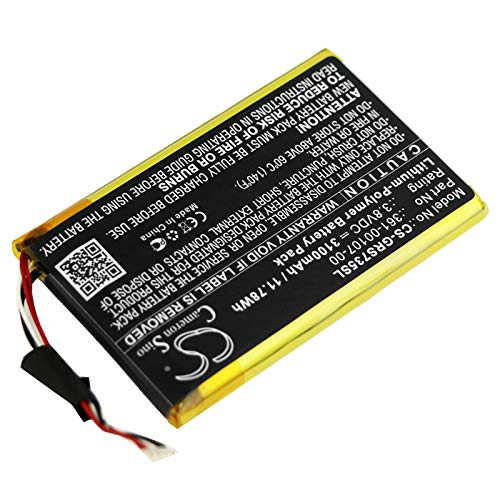 3100mAh Battery Replacement for Garmn inReach SE inReach SE+ Explorer+ GPSMAP 66i 010-01735-10, P/N 361-00107-00