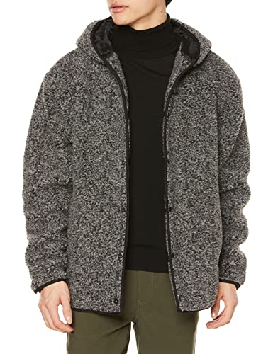 [ランバンオンブルー] アウターブルゾン ボアパーカー メンズ グレー