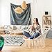 X-cosrack Hammock Chair,Swing Chair,Hanging Chair with Lights Can Support Up to 300 lbs. Sturdy Frame Cotton for Backyards Bedroom Balcony (Stand NOT Included)