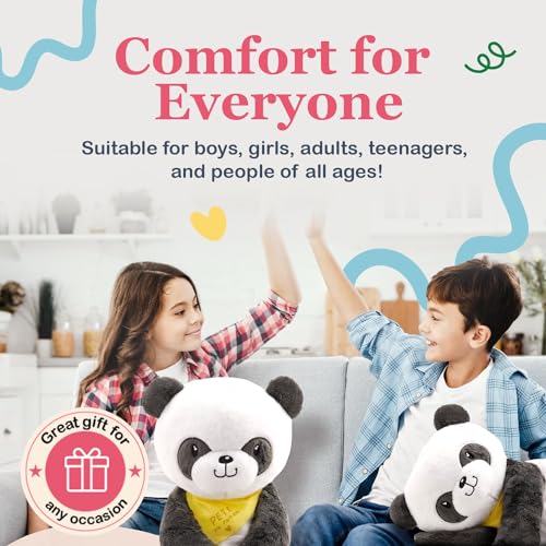 Image of Lilly's Love Weighted Stuffed Animal, 5lb | Sensory Plush for Kids & Adults | Machine Washable Plushie w /Removable Inner | Calming Weighted Stuffed Animal for Anxiety, Pete The Panda