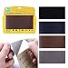KASOworkshops Leather Repair Patch for Sofas Car Seats Handbags Jackets Leather & Vinyl Adhesive Plain 8 x 4 inch Brown