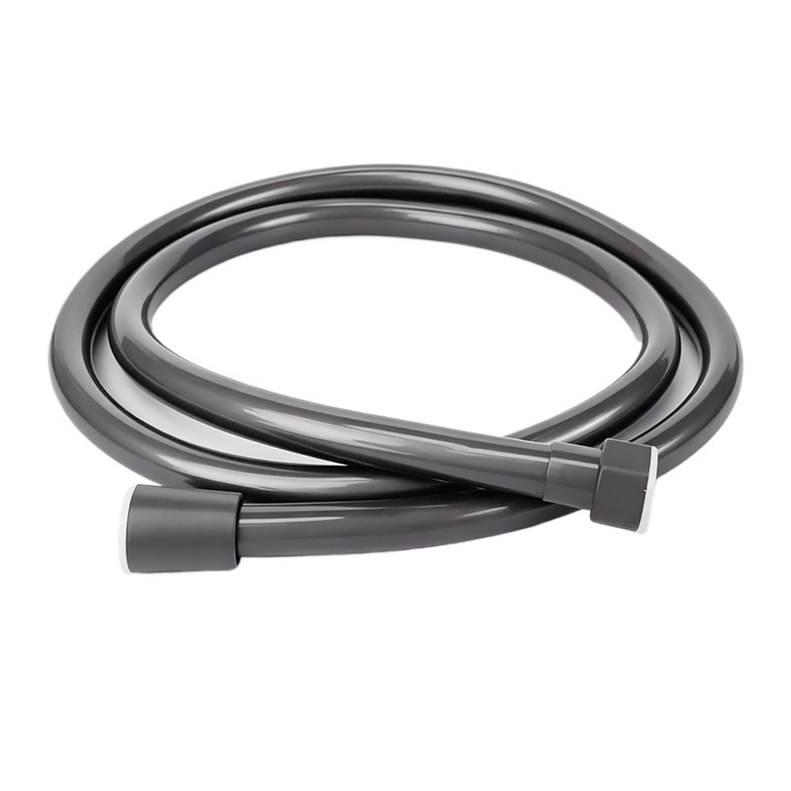 Mmzrukywv Grey -2M 1.5/2M Pvc Handheld Shower Head Hose – Universal Flexible Anti-Winding Explosion-Proof Water Tube For Bathroom Faucet Pipe(Grey -2M)