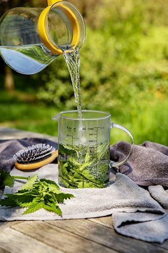 Tescoma Glas-Messbecher Delicia 1000ml, hitzebeständiges Borosilikatglas