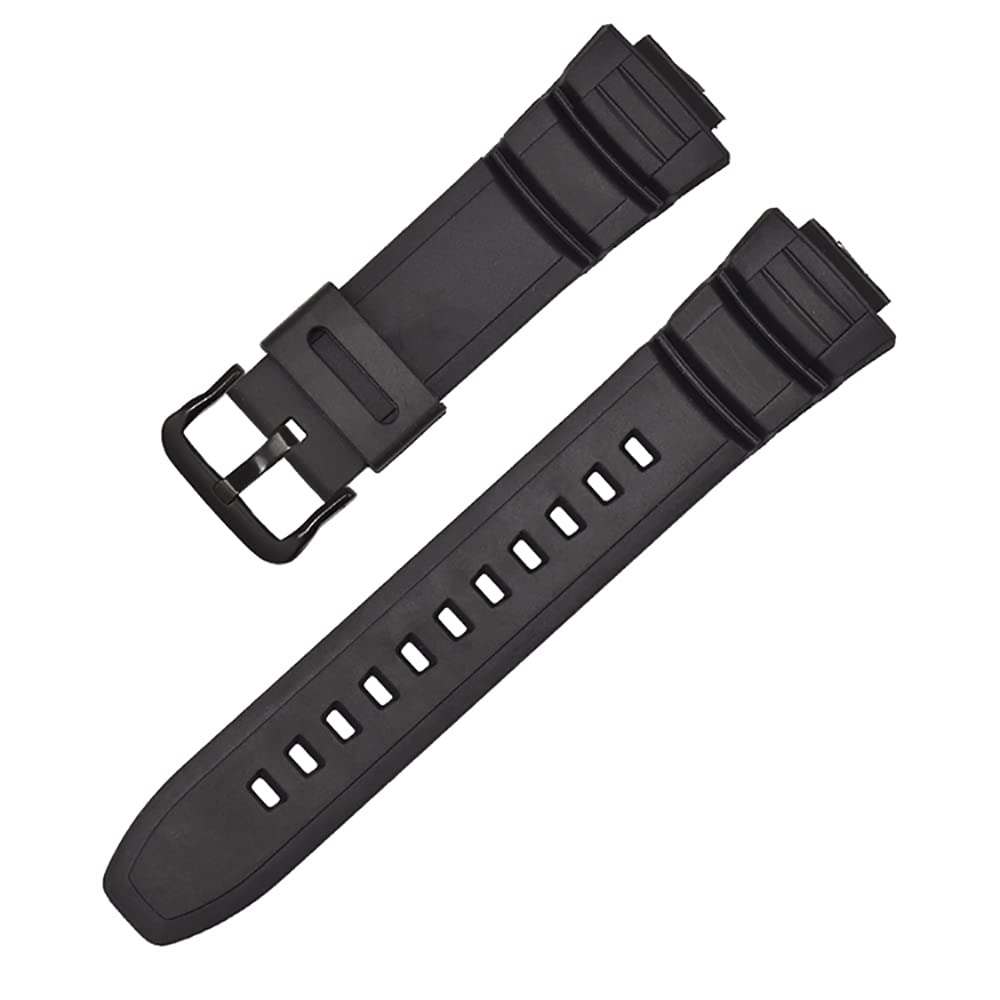 EwatchAccessories Replacement PU Rubber Black Resin Watch Band Strap Fits MCW100H-4AV / MCW100H / MCW-110H / HDD-S100 / W-S220 And Many More (B0C3M58H93) Amazon Price History, Amazon Price Tracker