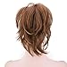 Ponytail Hair Extensions Messy Short Ponytail Synthetic Hair Clip in Ponytail (12)