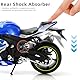 Risopen Motorrad Spielzeug für Kinder 1:12, Legierung Mini Motorcycle Modell Kompatibel für Suzuki GSX R1000R Motorrad Miniatur Nachbildung Geburtstag Geschenke für Motorradmodell Fans -Blau