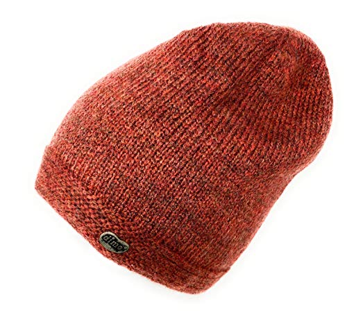 Strickmütze Eileen, Farbe Paprika, kpl. mit Fleece gefüttert, 46% Polyacryl, 30% Wolle, 24% Polyester Cover
