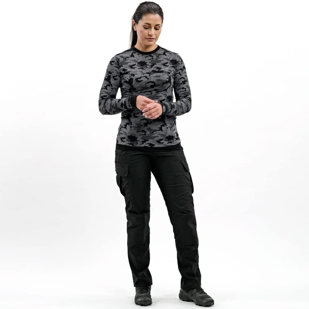 Beretta Women's LeSaut Sweater | Lightweight Breathable Seamless Stretchy Outdoor Performance Long Sleeve T-Shirt