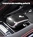 Egreat 4 PCS Center Console Gear Shift Panel Cover for Mercedes Benz GLS X167 GLE W167 GLE Coupe C167 450 350 AMG 63 53 580 Carbon Fiber Pattern Frame Decoration Interior Accessory