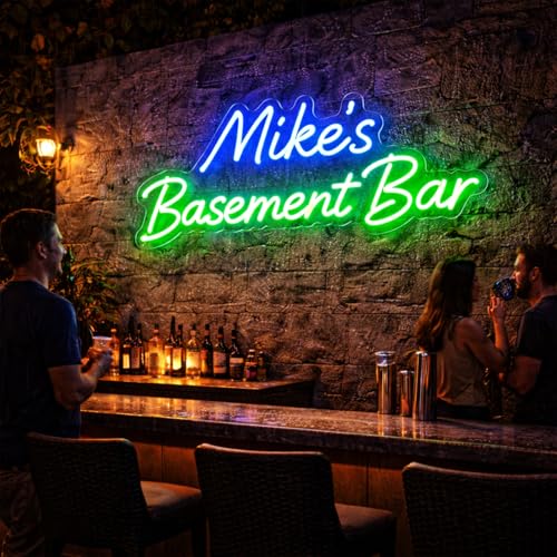 Image of Custom Outdoor Business Neon Sign, Waterproof LED Logo Display for Stores