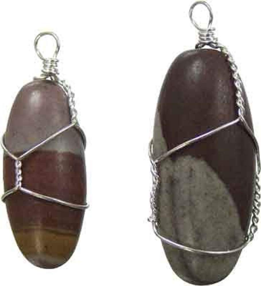 Kheops Pendant Wire Wrap Shiva Lingam (pk 5)