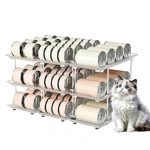 Range-Canettes Cuisine à Séparateur Réglable et Imperméable pour Boîtes de Soupe - 2