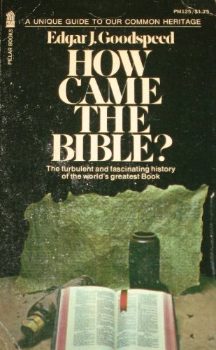 How Came the Bible 0891291253 Book Cover