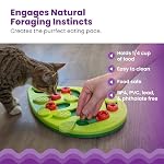 Catstages Nina Ottosson Buggin’ Out Puzzle & Play Cat Puzzle Feeder – Interactive Treat Game for Indoor Cats, Level 2 Slow Feeder Enrichment Toy, 13.9" x 11.5" - Image 4