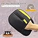 CAIBAO Electrostatic Pet Hair Removal Gloves: Quick Wiping - Reusable & Washable for Sofa Clothing Pet Beds Effortless Cats & Dogs Hair Remover for Busy Pet Owners (1pcs-Black)