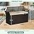 SUNCROWN 90 Gallon Outdoor Wicker Storage Bench with Cushion, Patio Deck Box with Seat, Rattan Storage Box for Garden, Porch, Balcony, Yard, Poolside, Brown