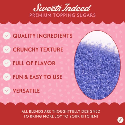 Image of Sweets Indeed Flavored Sugar for Drinks and Baking, 5.11 ounces (Lavender)