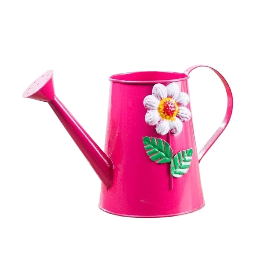 Regadera para Plantas de Interior, 2000ml, regadera con Estampado Vintage, regadera con Mango cómodo para Plantas de Exterior